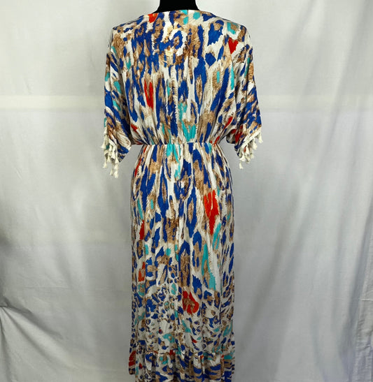 Italian Printed Tassel Dress - 3 Colorways