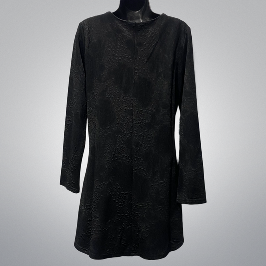 Elegant Front Zipper Dress