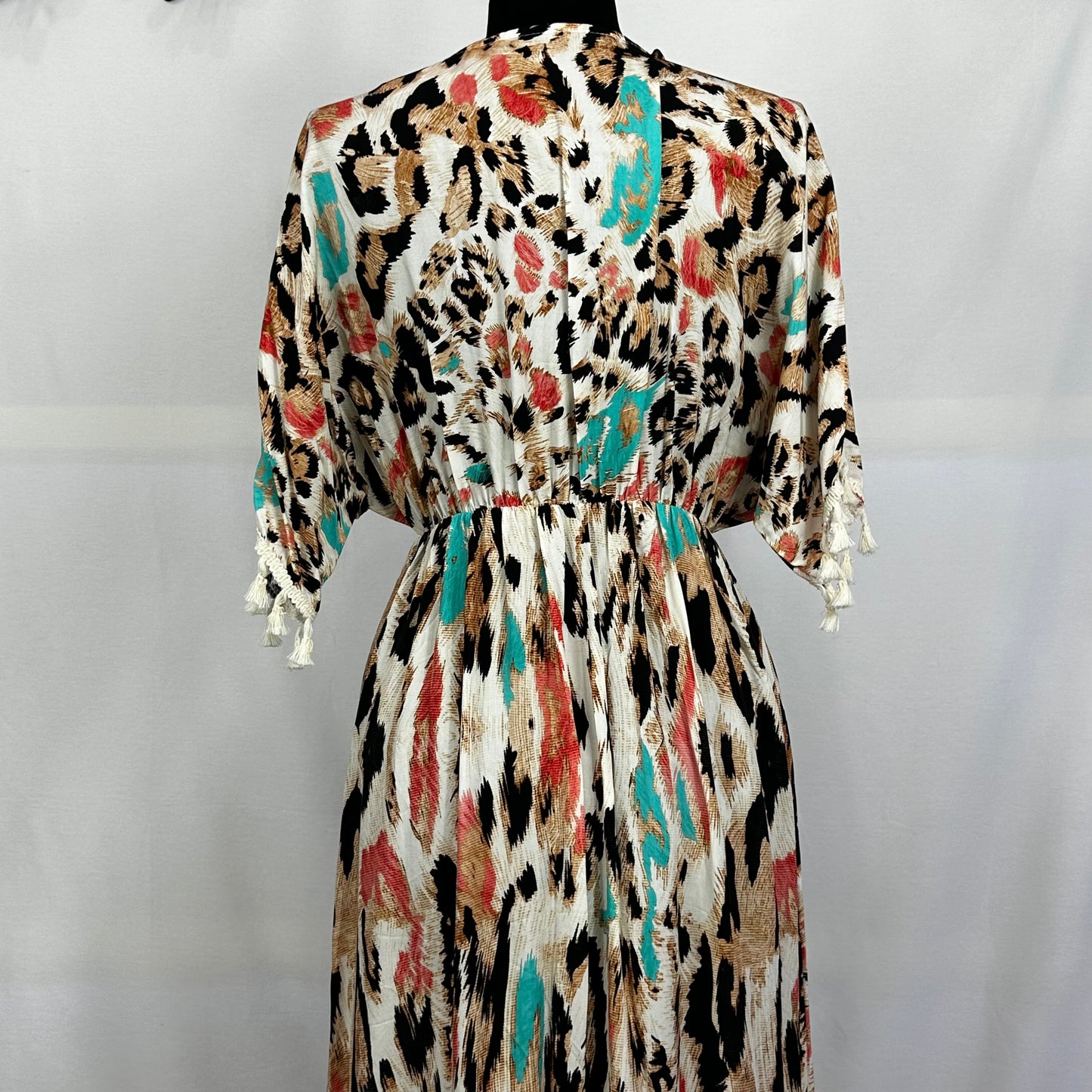 Italian Printed Tassel Dress - 3 Colorways