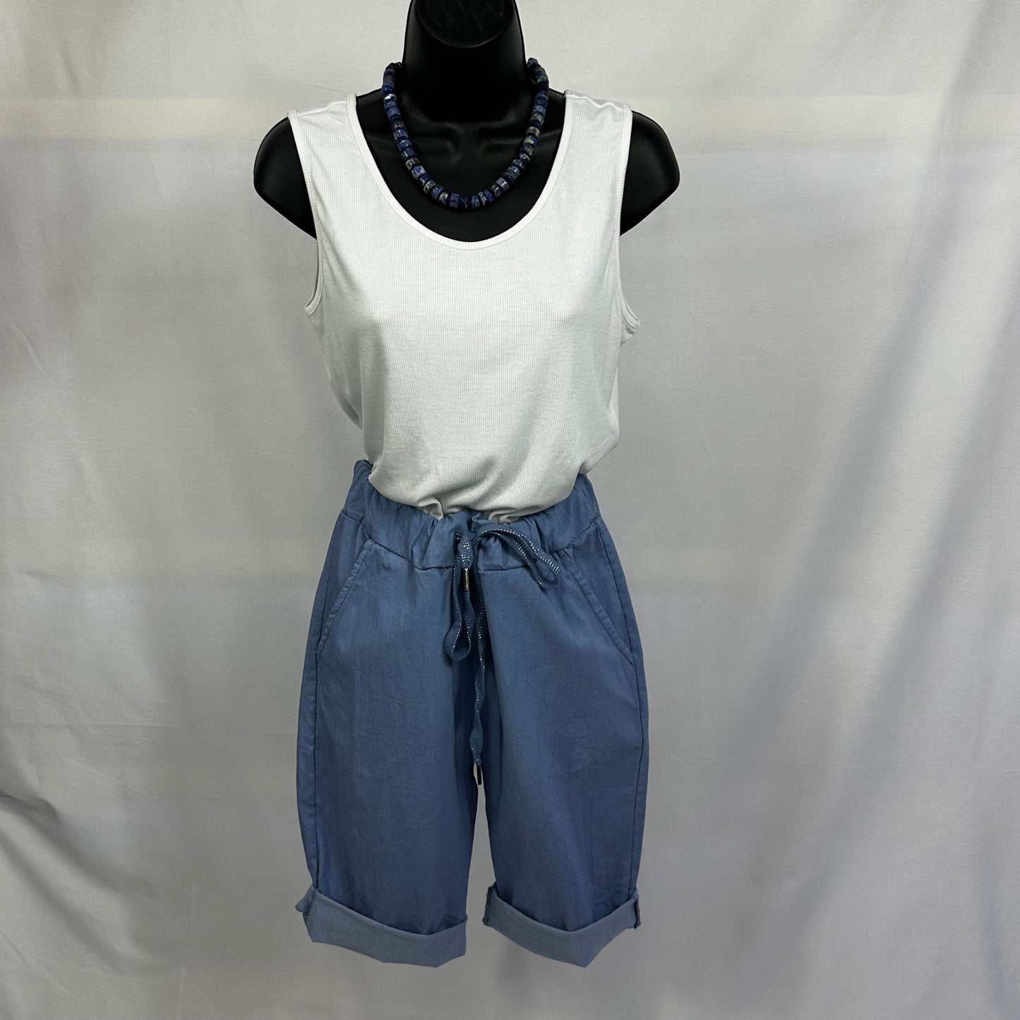 Long Short With Adjustable Waist