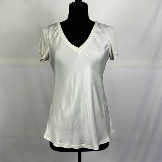 Silk V-Neck Top