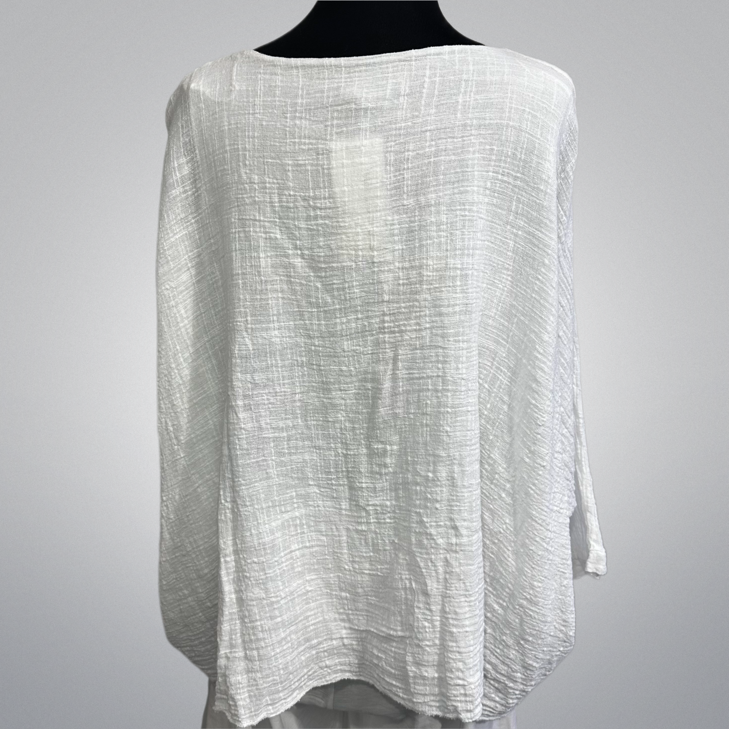 Oversized 100% Cotton Italian Top