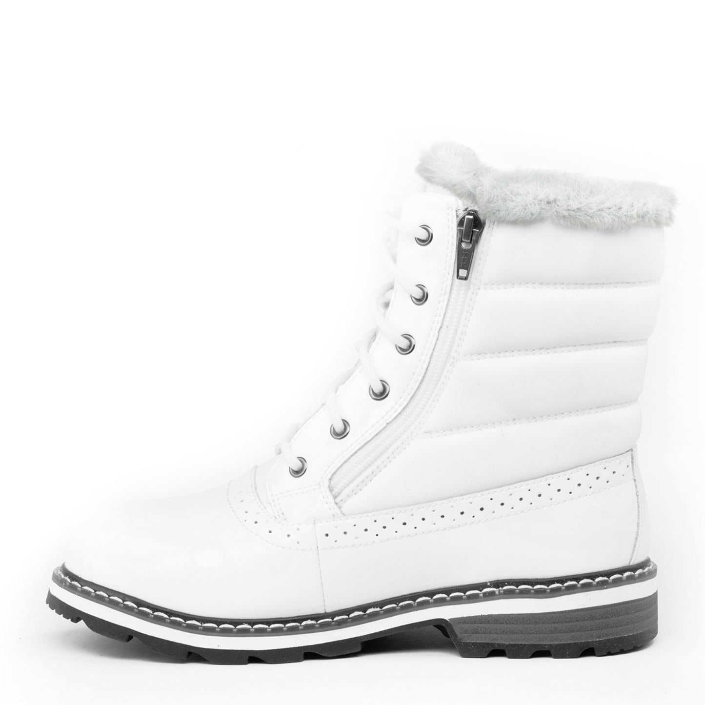 Double Zipper Women's Winter Boots