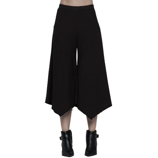 Cotton Jersey Gaucho Pants