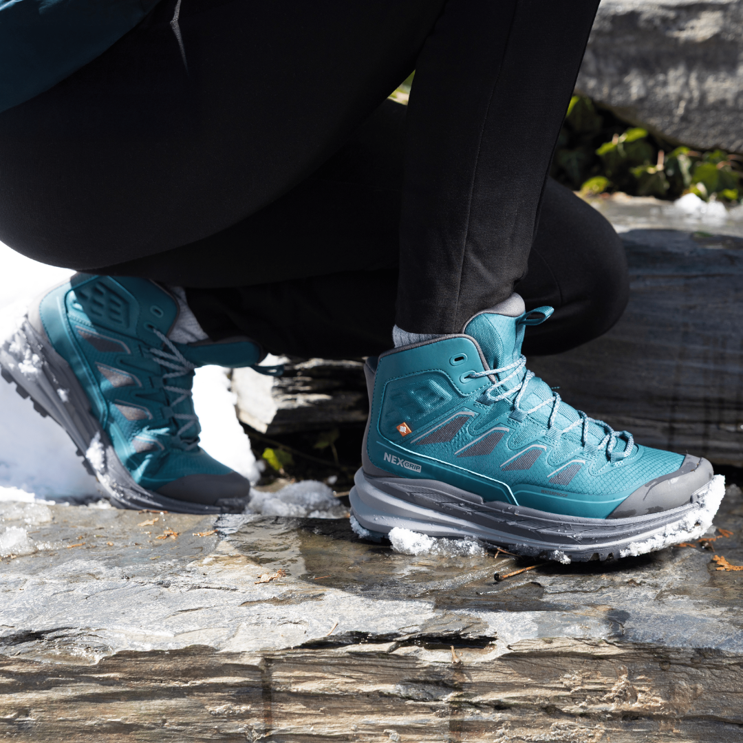 Slip-On Lace Look Women’s Winter Boots