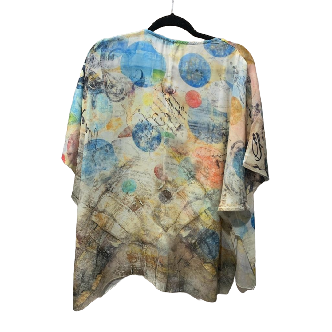 Top With Watercolor Print