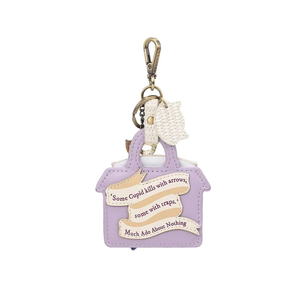 Shakespeare KEY CHAIN / CHARM "Much Ado About Nothing"