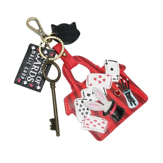 House of Cards Magic Shop Key Charm