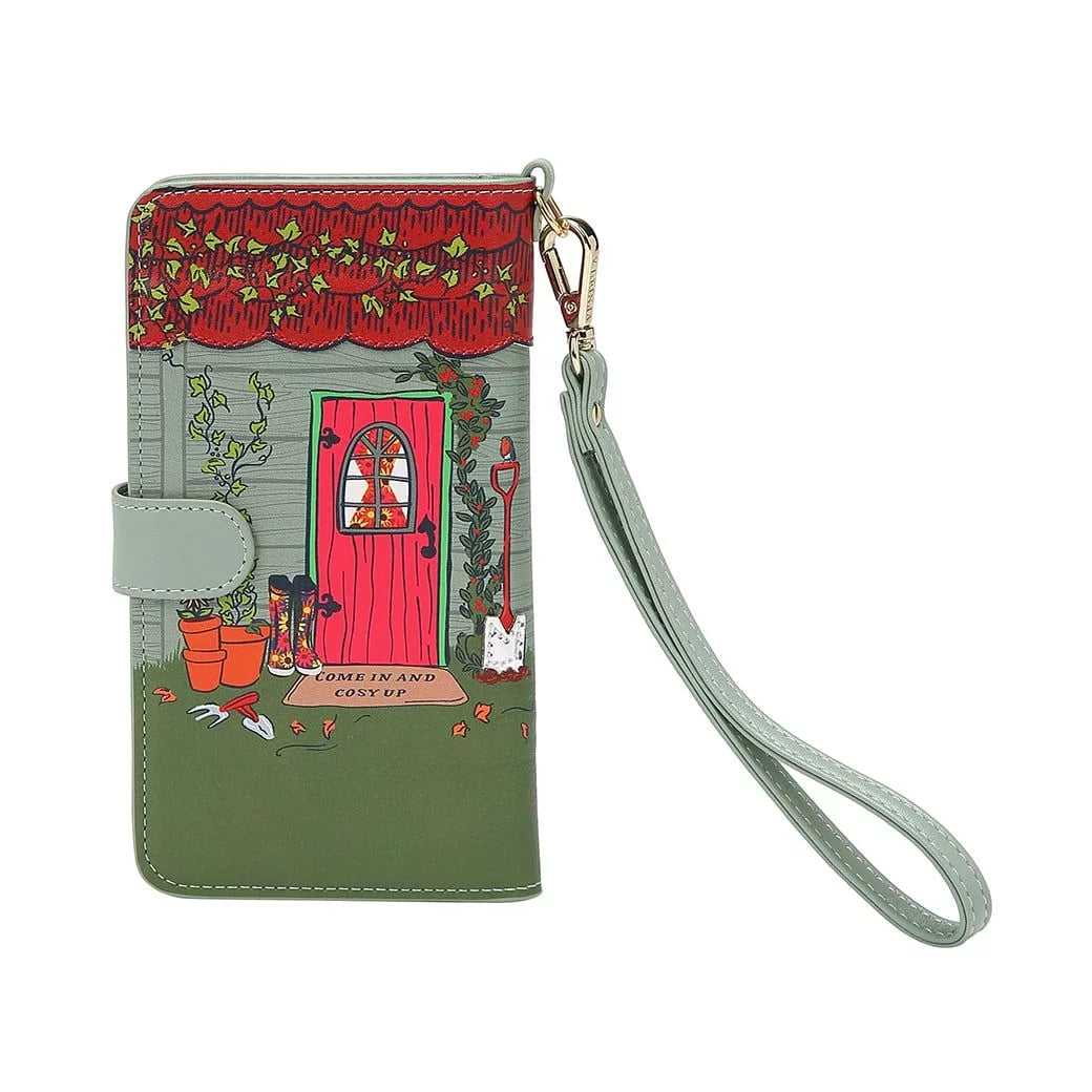 Autumn Potting Shed Universal Flip Phone Case