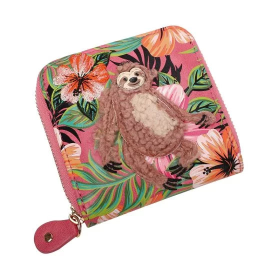 Animal Park - Sloane Sloth Square Wallet – DiJore