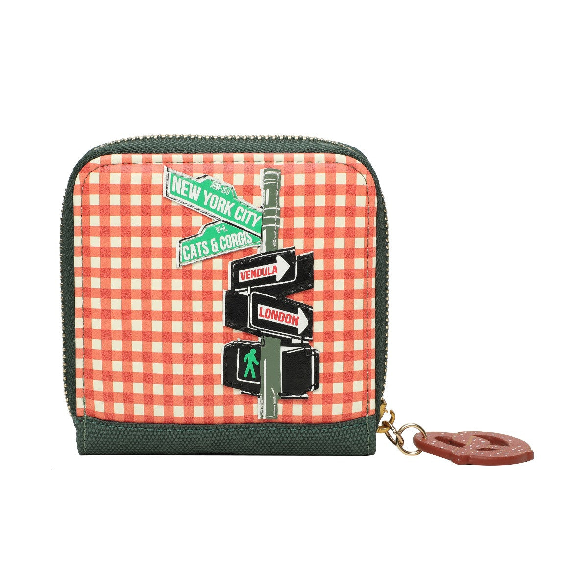 New York City Cats & Corgis Square Wallet