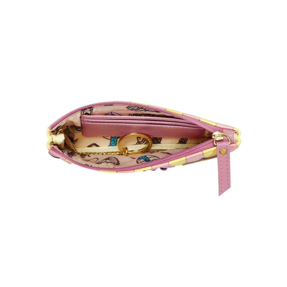 Sewing Shop - Raspberry Edition Zipper Coin Purse