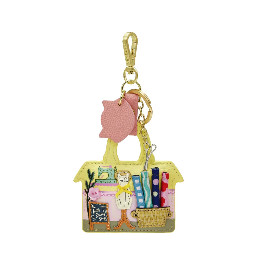 Sewing Shop - Raspberry Edition Key Charm