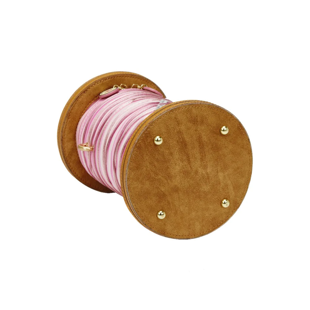 Sewing Shop - Raspberry Edition Cotton Reel Bag
