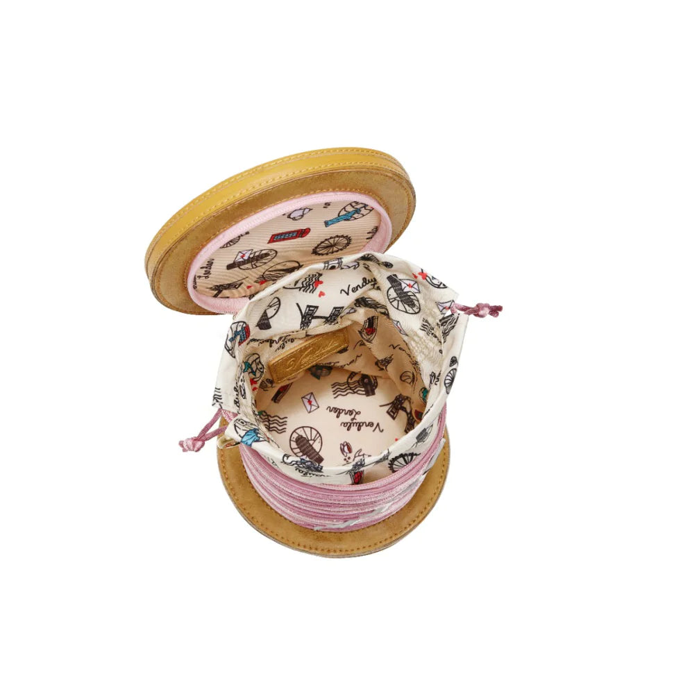 Sewing Shop - Raspberry Edition Cotton Reel Bag