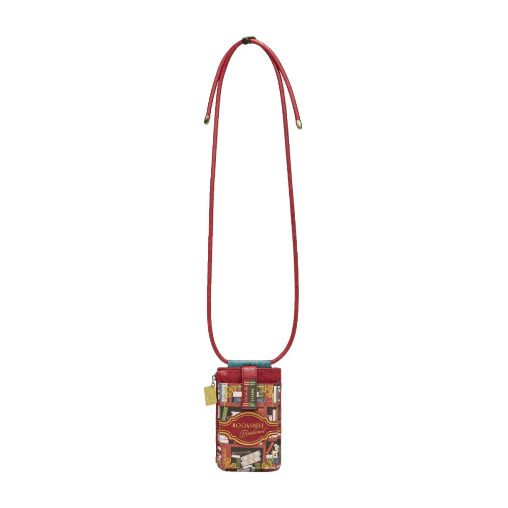 Bookshelf Boulevard Evie Phone Pouch