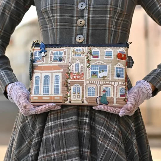 Heritage Victorian Dolls House Pouch Bag