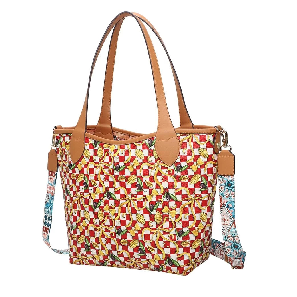 Viva Italia Postcard Reversible Tote