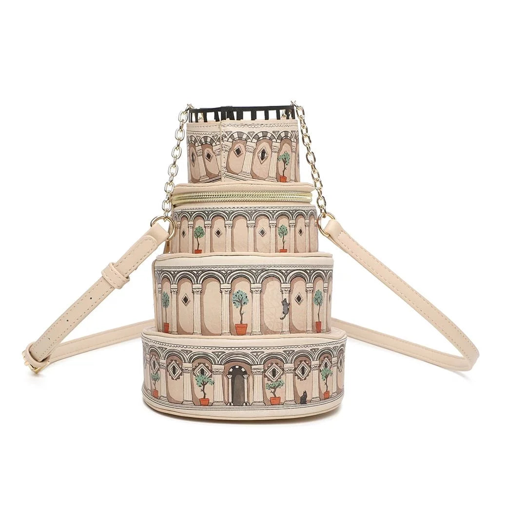 Viva Italia Leaning Tower Bag