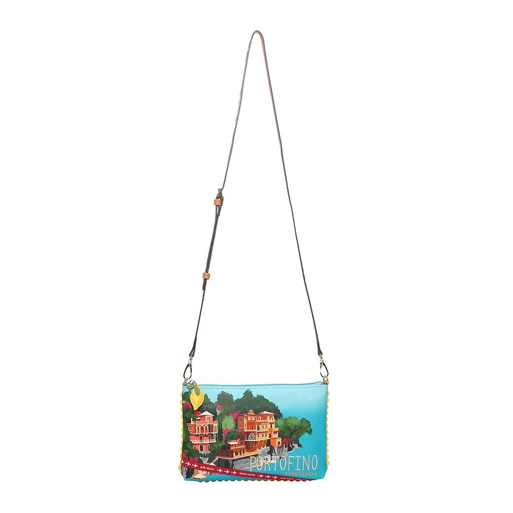 Viva Italia Postcard Pouch Bag