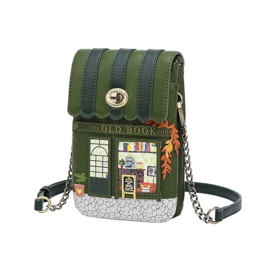 The Old Bookshop - Green Edition - Phone Pouch