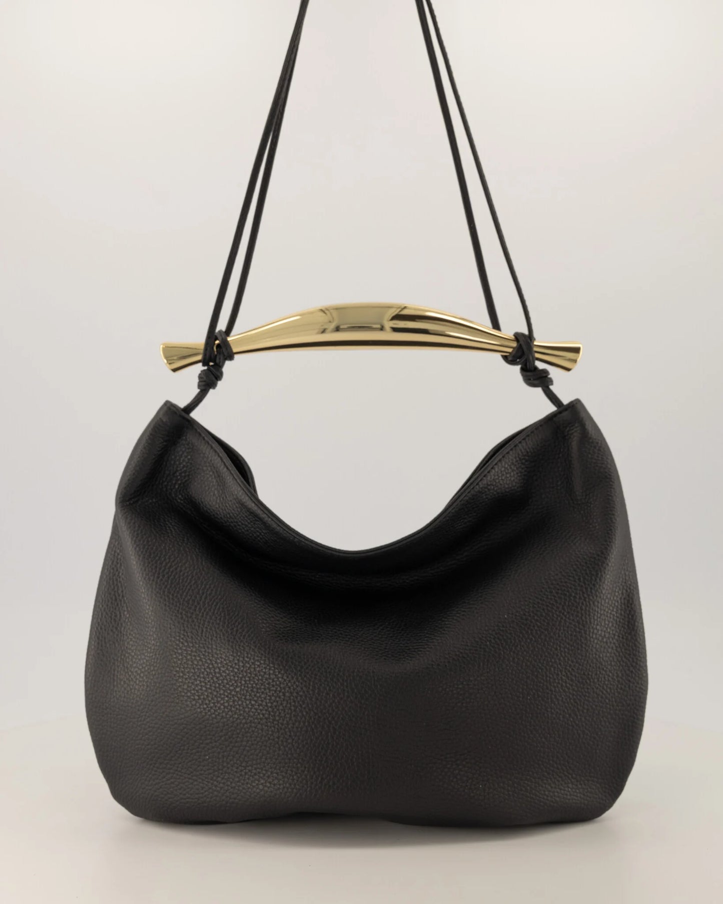 Gold Accent Handle Bag (in 3 colors)