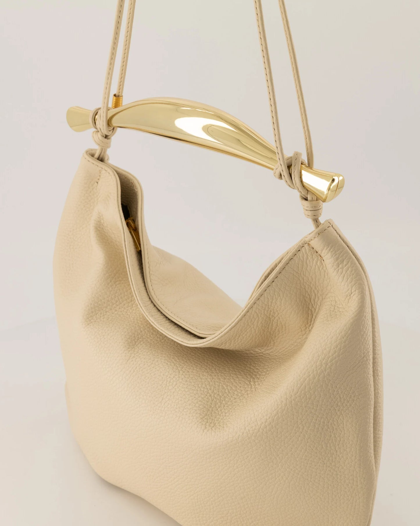 Gold Accent Handle Bag (in 3 colors)