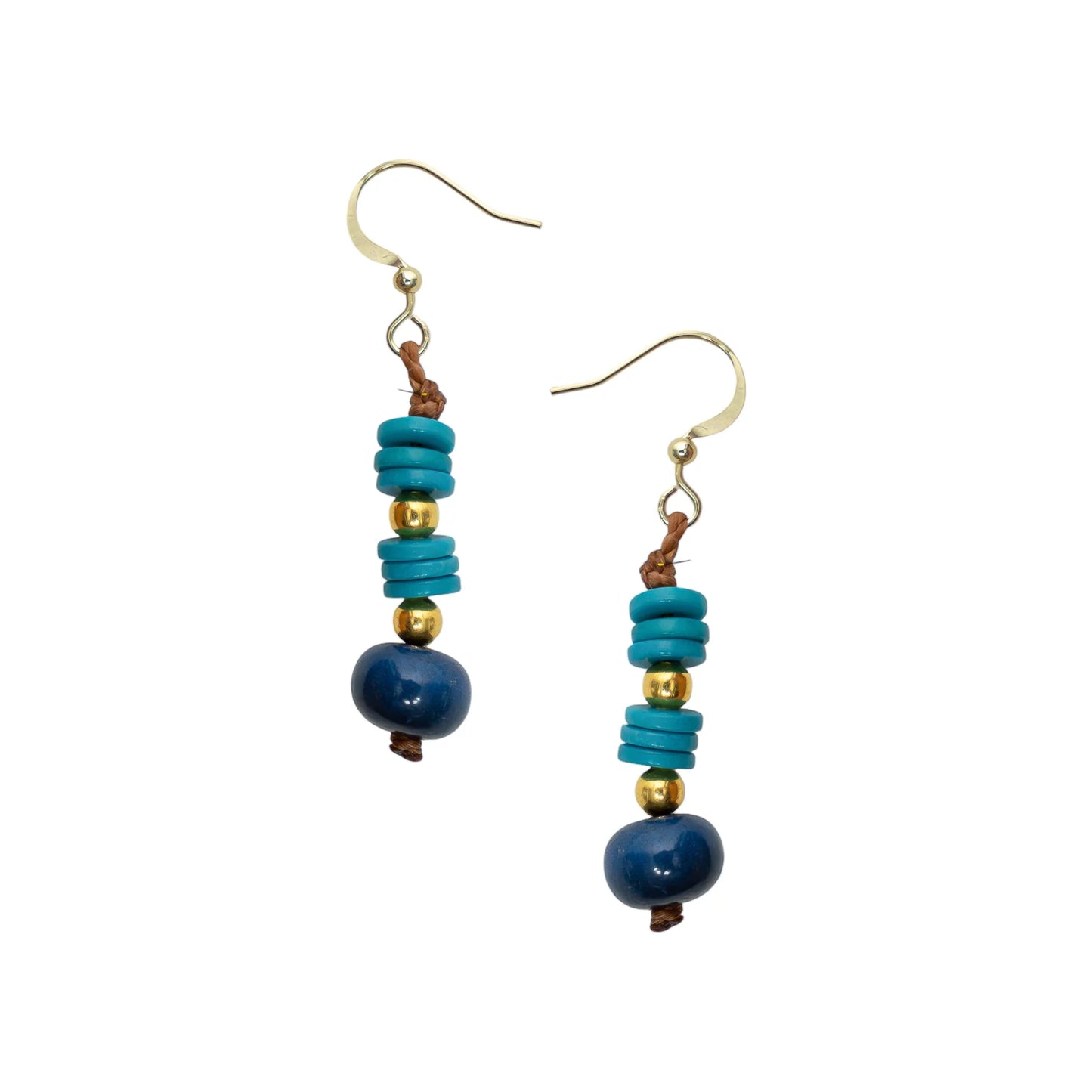 Color Stack Drop Earrings (Available in 3 colors)