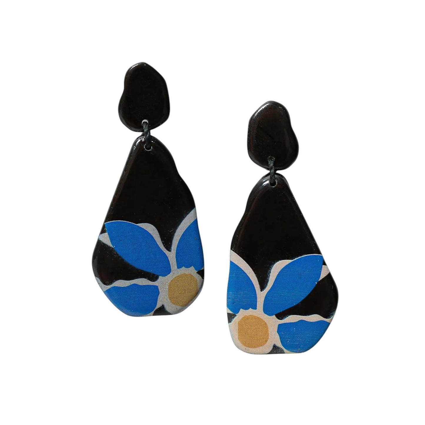 Artisan Bloom Drop Earrings (in 2 colors)