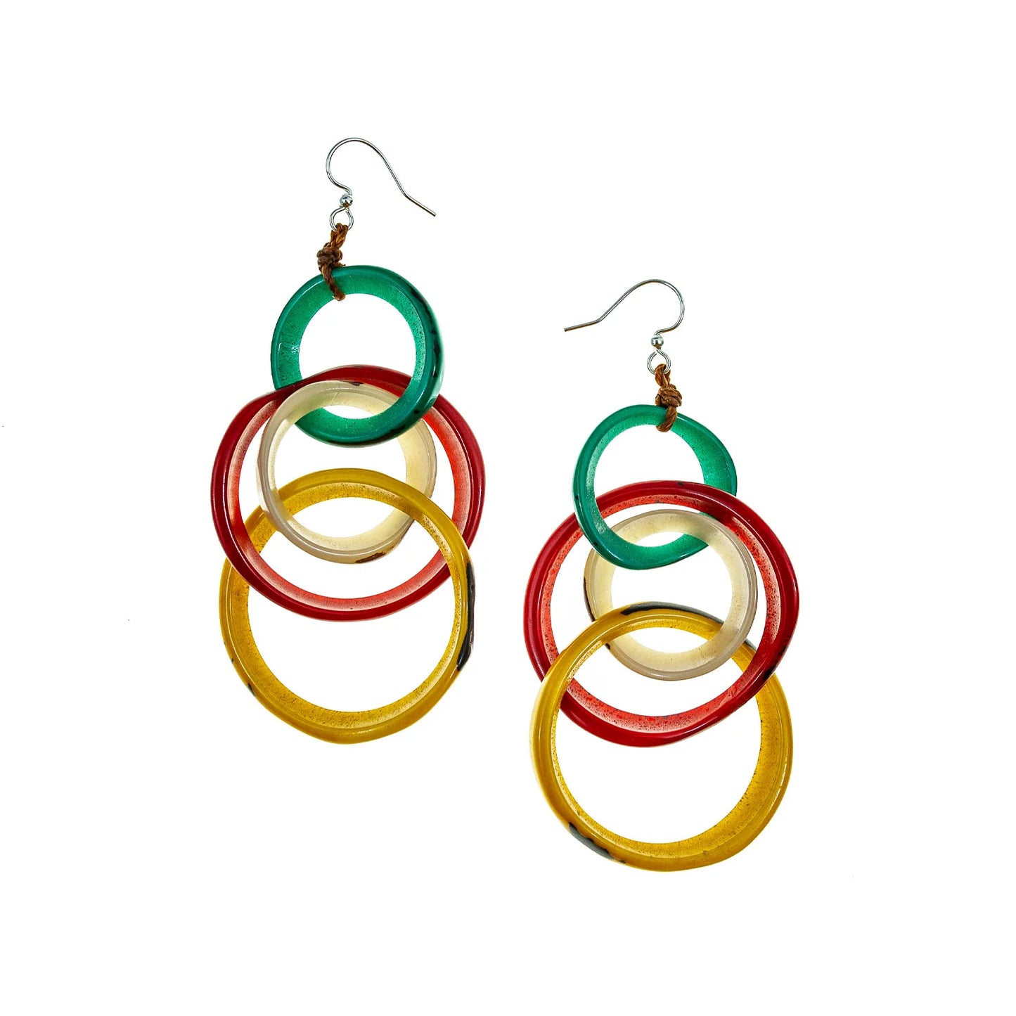 Hoops Inside Hoops Organic Earrings