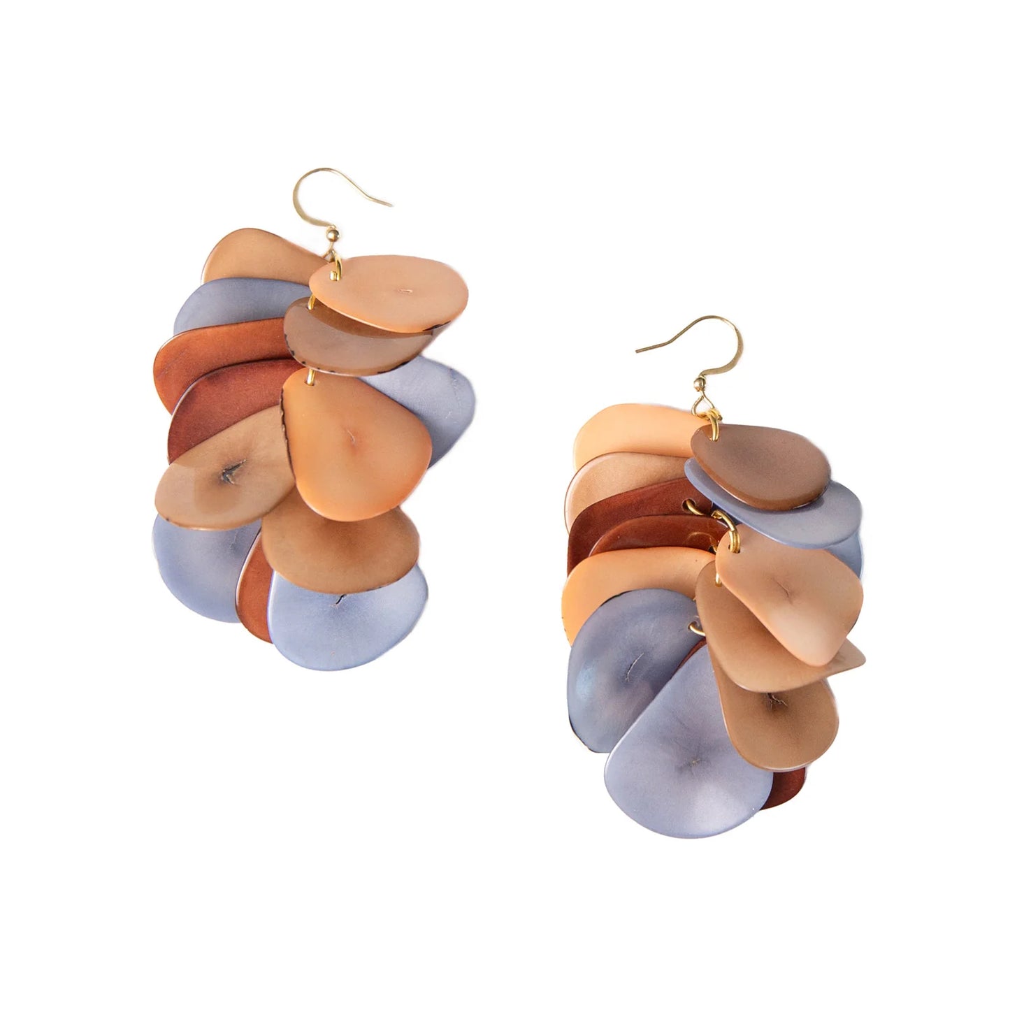 Handcrafted Multi Color Drop Earrings