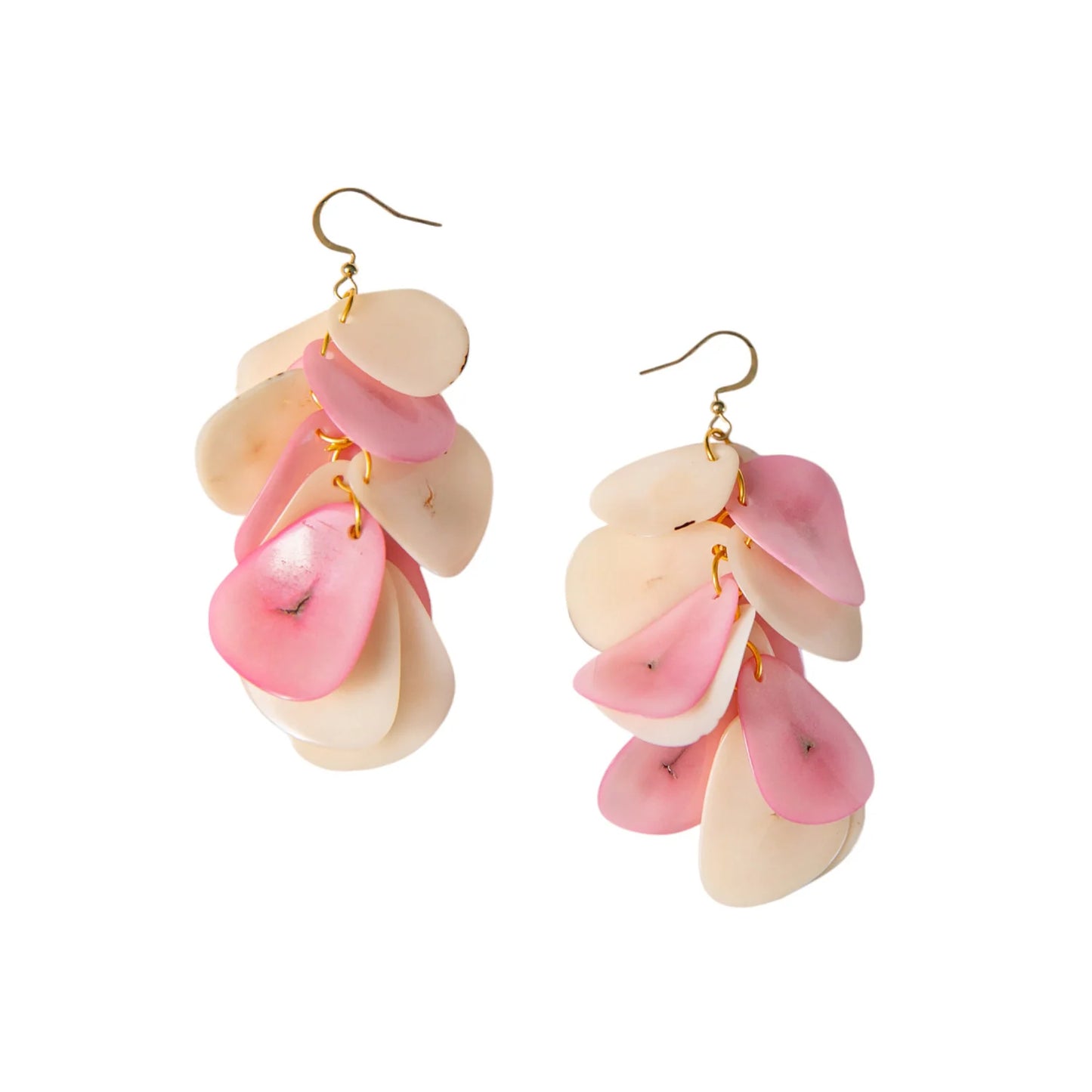 Handcrafted Multi Color Drop Earrings