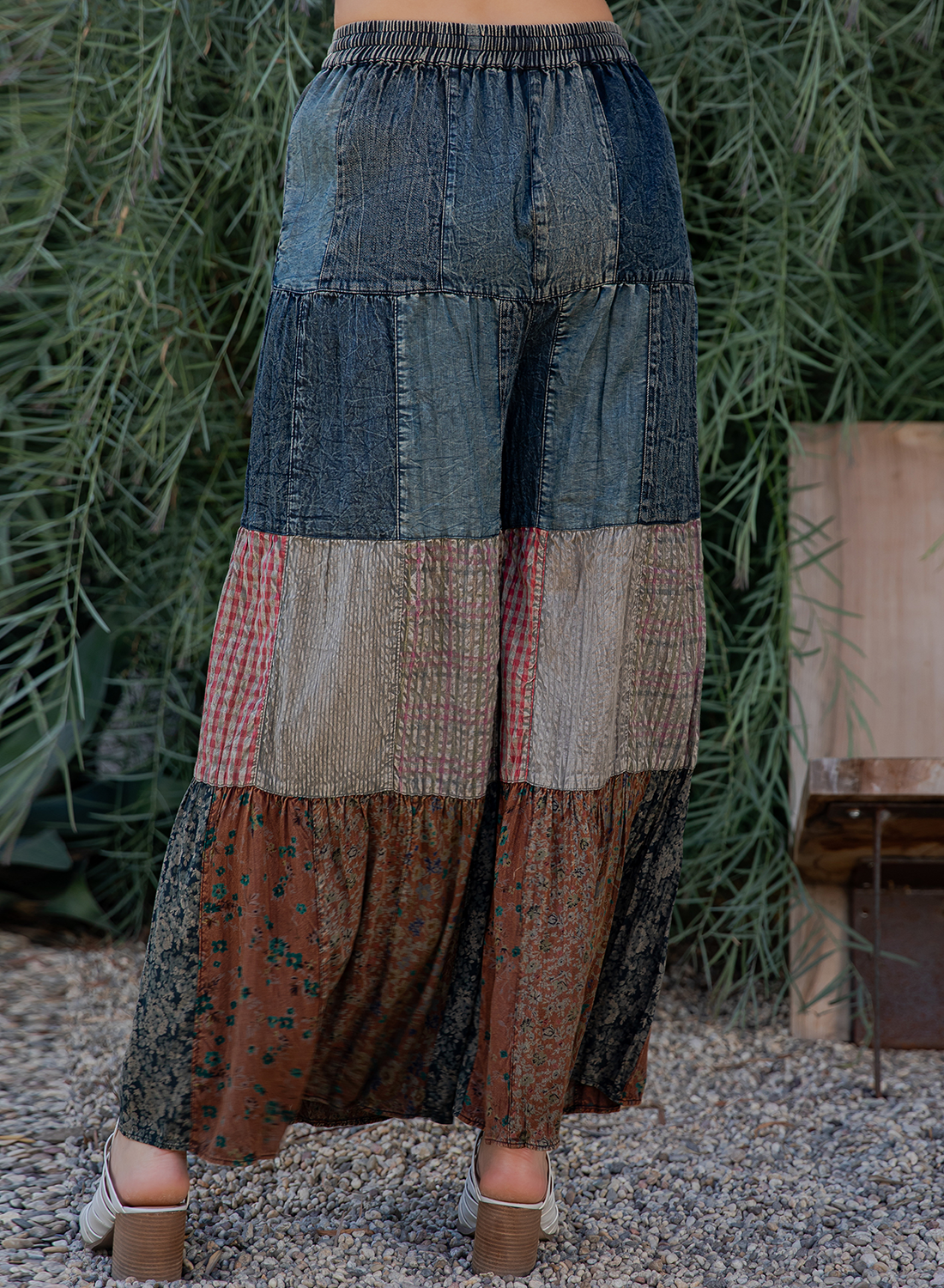 Bohemian Wide-Leg Pants