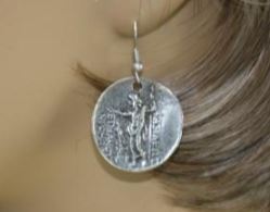 Ancient Scene Turkish Earrings