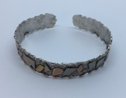 Handcrafted Thin Bangle Bracelet