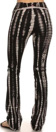 Tie Dyed Boot-Cut Yoga Pants – DiJore