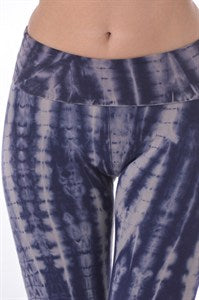 Tie Dyed Boot-Cut Yoga Pants