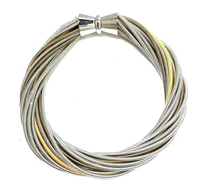 Piano Multi Loop Wire Bracelet