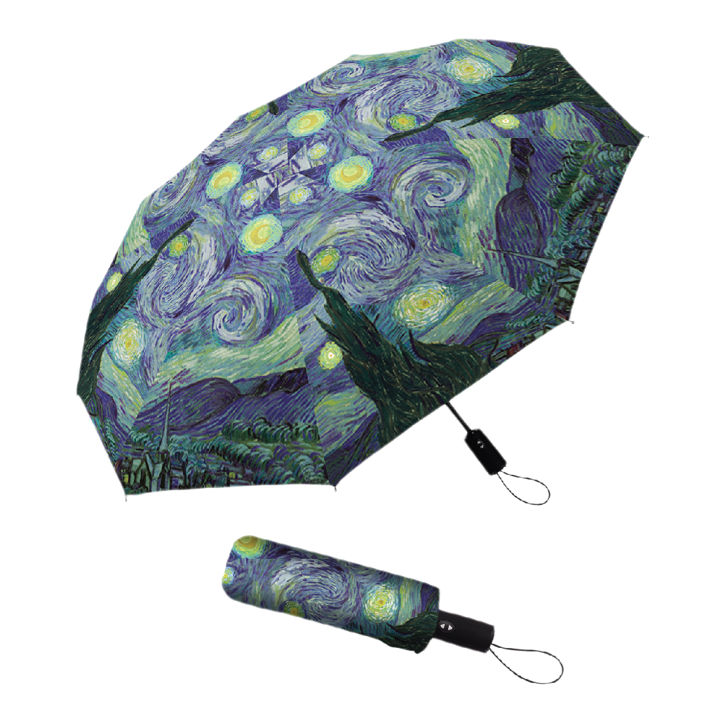 Van Gough's The Starry Night Folding Umbrella