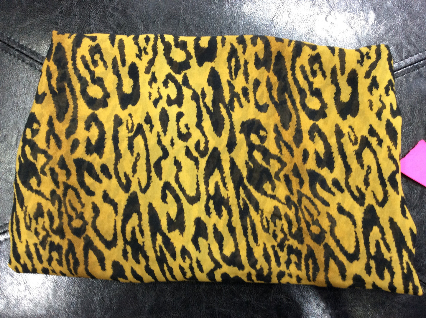 Scarf Round Large Leopard
